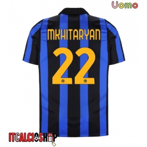 Inter Milan Henrikh Mkhitaryan #22 Prima Maglia 2026-27 Manica Corta Inter Milan Henrikh Mkhitaryan #22 Prima Maglia 2026-27 Manica Corta